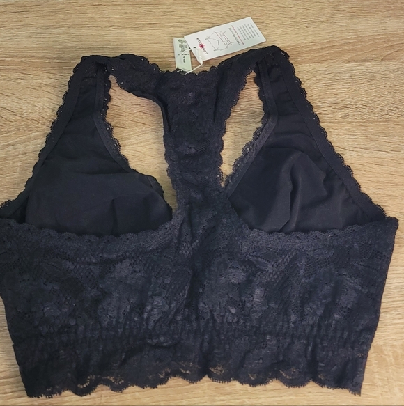 Cosabella Never Say Never Racie Racerback Black Lace Bralette NWT S - Picture 5 of 6